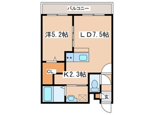 サンコ－ト円山ガ－デンヒルズの物件間取画像